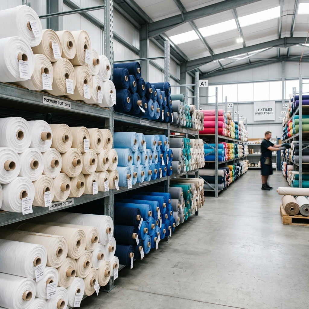 SS Clothing Mills - Premium Cotton Fabric Rolls