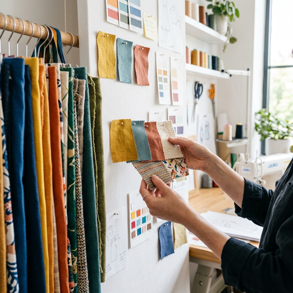 Fabric swatches